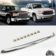 Chrome Hood Molding Trim Moulding For 07-13 GMC Sierra 1500 2500 3500 GM1235109