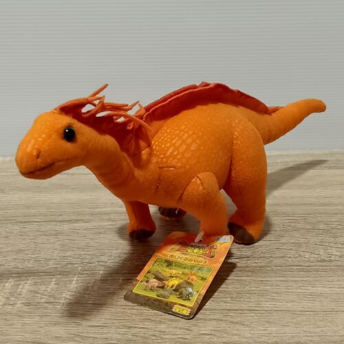 Rare Sega Ancient Dinosaur King Amargasaurus Plush Doll Animal Toy 2006 TAG 12" - Afbeelding 1 van 12