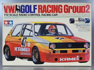 Rare Tamiya 1/12 Volkswagen VW Kamei Golf RA-1225 Group 2
