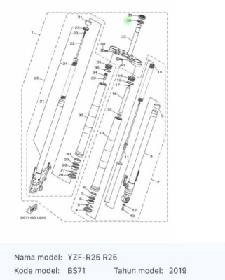 ma様 Kawasaki Motorcycle 1972 OEM Parts Diagram for HEADLIGHT (S2