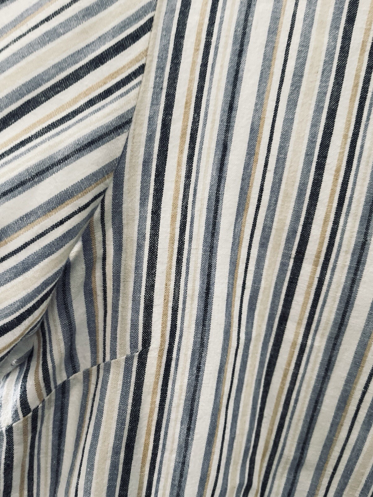 Classic Elements Button Down Blouse Top Linen Ble… - image 4