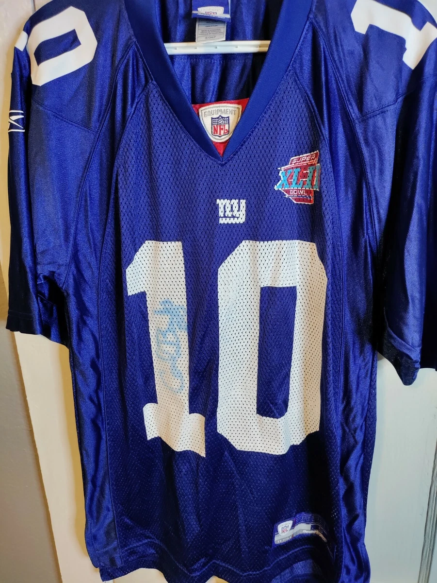 Eli manning super top bowl 42 jersey
