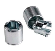 Bussole adattatori ricambi fissaggio bullone 19 mm catene neve Konig k-Summit