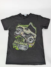 Monster Jam 2019 Soldier Fortune Small Blk Tshirt  Feld  Motorsports.