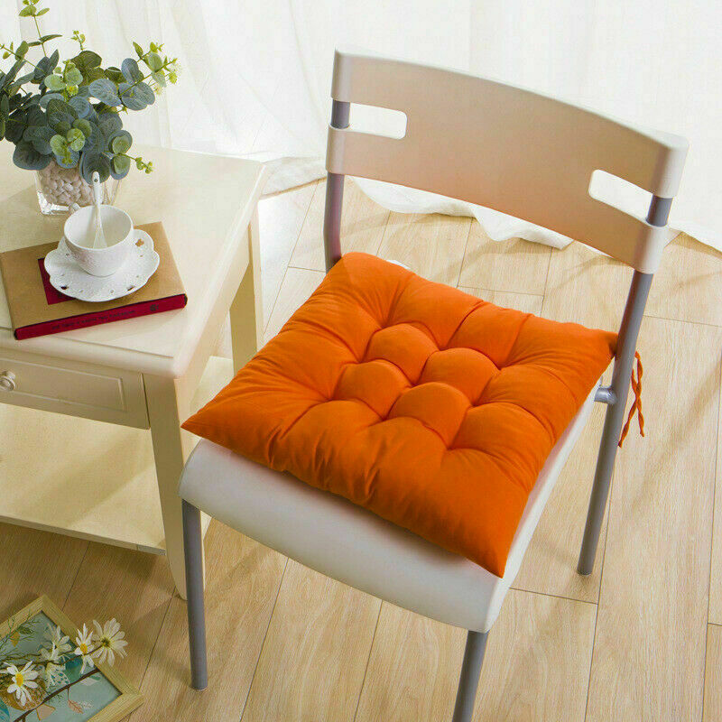 Dining Chair Seat Pads Removable Thick Dumpy Cushion Kitchen Seat Pads