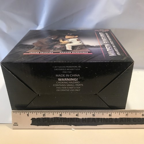 Madison Bumgarner 2017 Fresno Grizzlies Bobblehead SF Giants Brazo Lucha Nuevo - Imagen 14 de 14