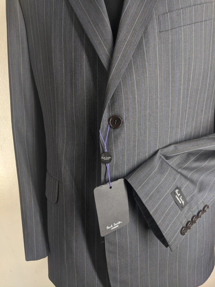 Abrigo deportivo Paul Smith NUEVO 100 % lana 2 Btn One Vent 42 largo Foto 2 de 4