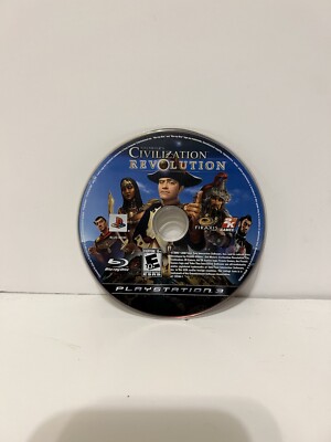 Play Station 3 PS3 Civilization Revolution Video Game, 2008 Disc Only,  No Case