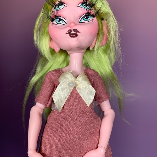 Melanie Martinez portals inspired ooak custom monster high doll repaint - Picture 12 of 18