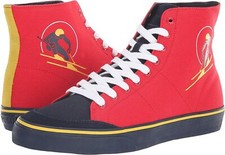 NIB - RALPH LAUREN POLO Men's SOLOMON - ALPINE DOWNHILL SKIER Red HIGH-TOP SHOES