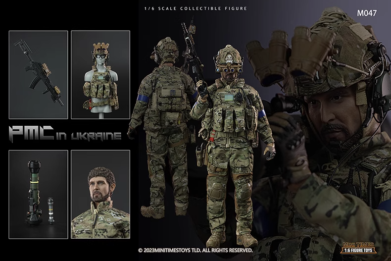 Mini Times Toys 1/6 PMC in Ukraine Action Figure Model Solider