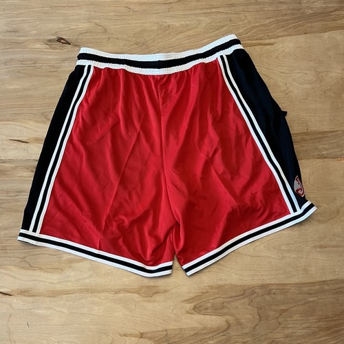 NIKE NBA Authentics Atlanta Hawks Red Black Pre-Game Practice DNA Shorts Sz 2XL - Picture 7 of 10