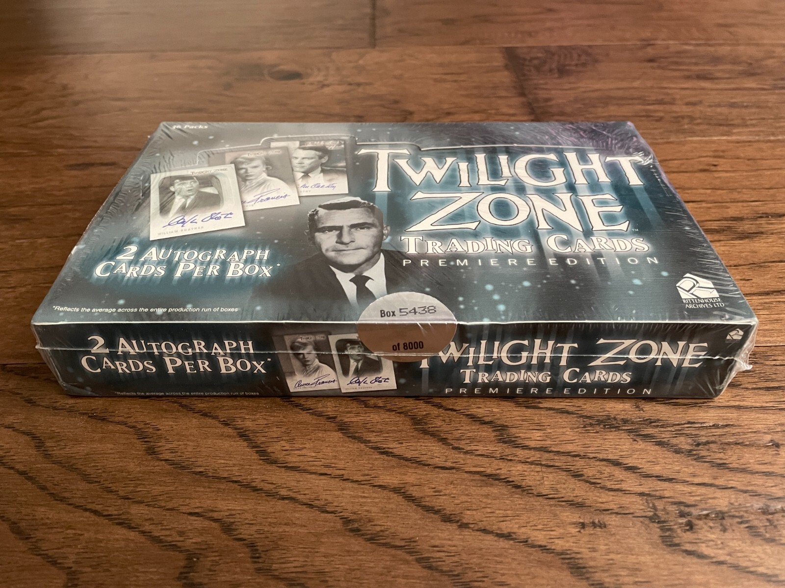 1999 RITTENHOUSE TWILIGHT ZONE PREMIERE EDITION FACTORY SEALED BOX - Picture 2 of 4