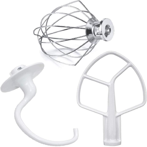 Kitchen Mixers Accessories 3-Piece Including K5AB Coated Flat Beater&K5Adh Dough image