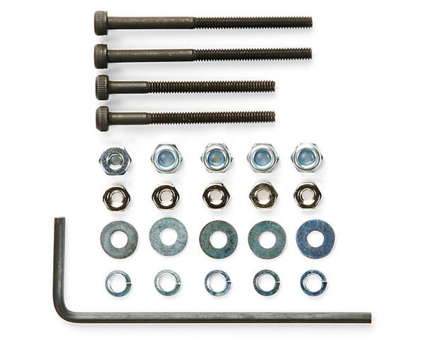 Tamiya Mini4WD 15454 Viti + dadi 2mm 25/30mm modellismo