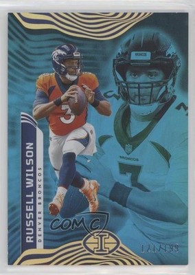 2022 Panini Illusions Trophy Collection Light Blue /199 Russell Wilson #27 1u6