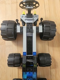 LEGO Space Unitron 1787 Crater Cruiser Incomplete + Partial Extra Pod