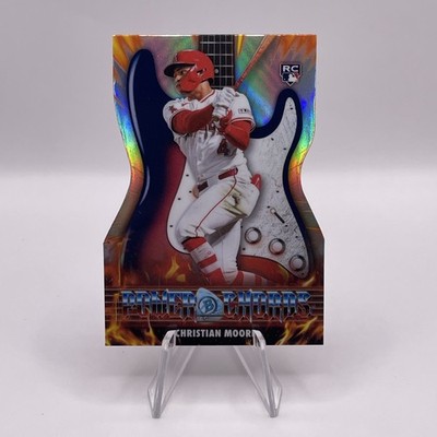 2026 Bowman Baseball Christian Moore PC-19 Power Chords Insert