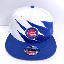 Men's New Era Royal/White Chicago Cubs Jagged Sharktooth 9FIFTY MLB Snapback Hat
