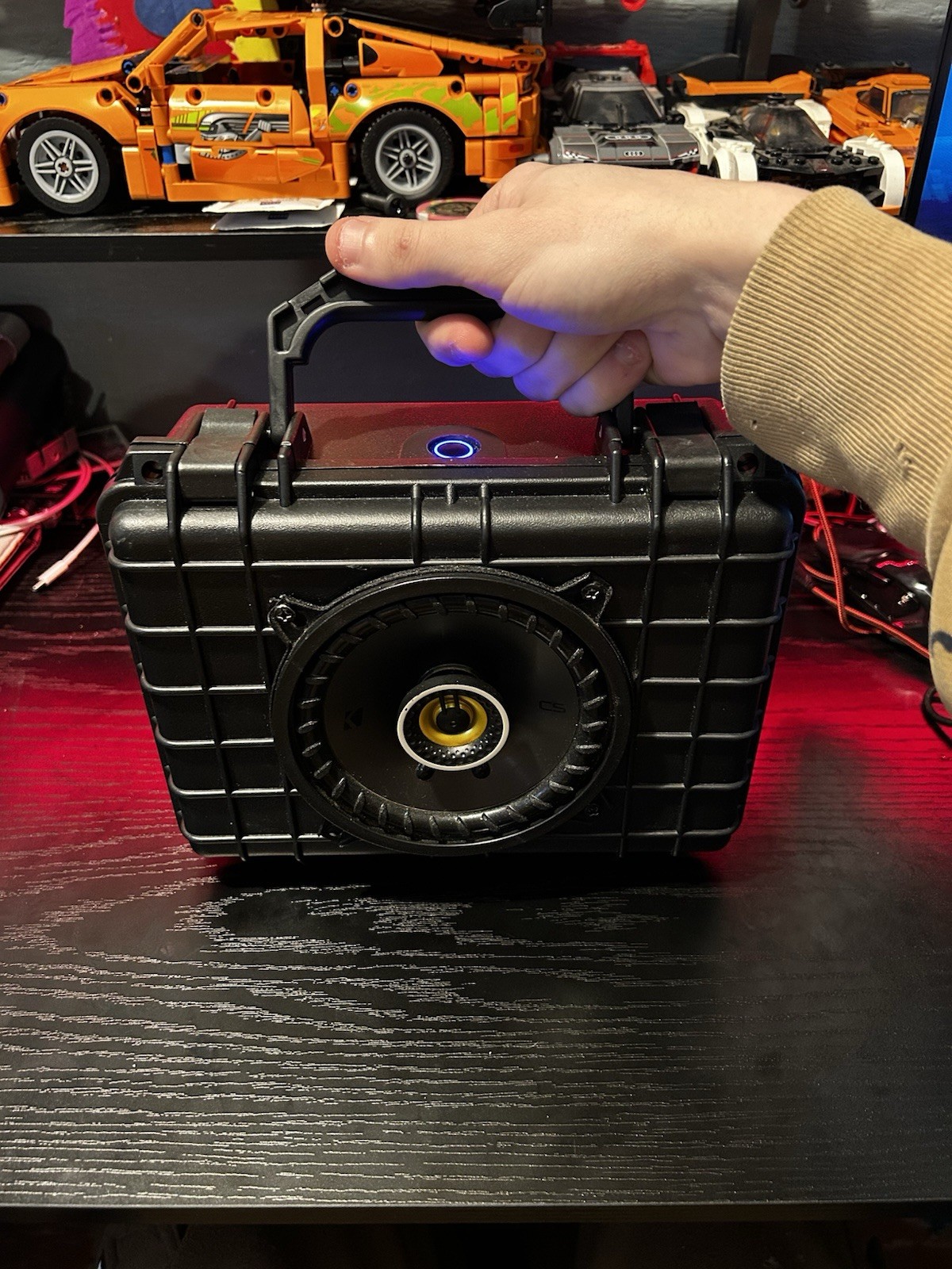 Custom Portable Bluetooth Speaker Kicker CS 3.5&rdquo; Rechargea