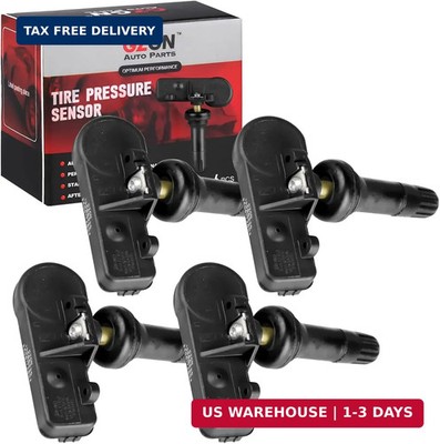 TPMS Sensor Tire Pressure Sensor Set of 4,Pre-Programmed 315MHz Compatible with