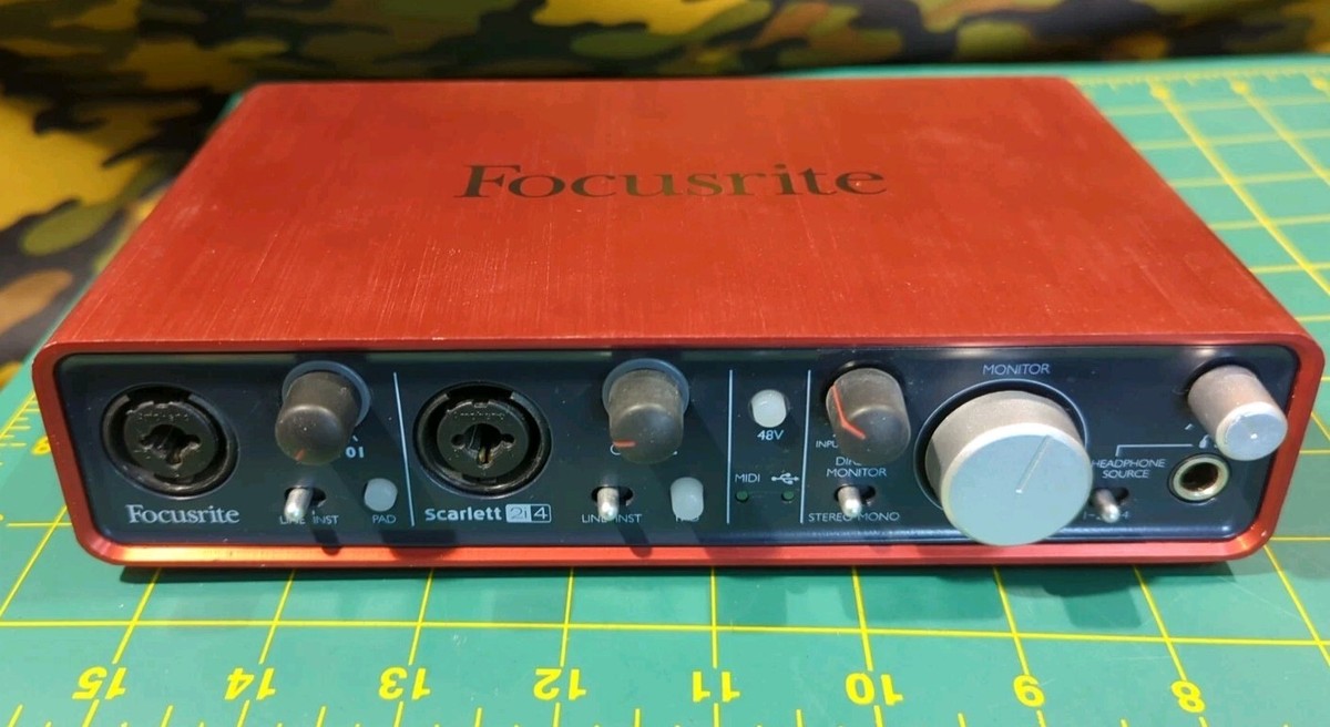 Focusrite Scarlett 2i4 [動作確認済み] Focusrite Scarlett 2i4 [動作確認済み] Amazon.co.jp