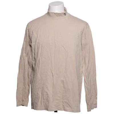 Atlas for Men, Rollkragenpullover, Größe: XL, Beige, Baumwolle, Einfarbig #DjS