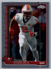 2025 Topps Chrome Football - Emeka Egbuka - #312 - Tampa Bay Buccaneers (RC)