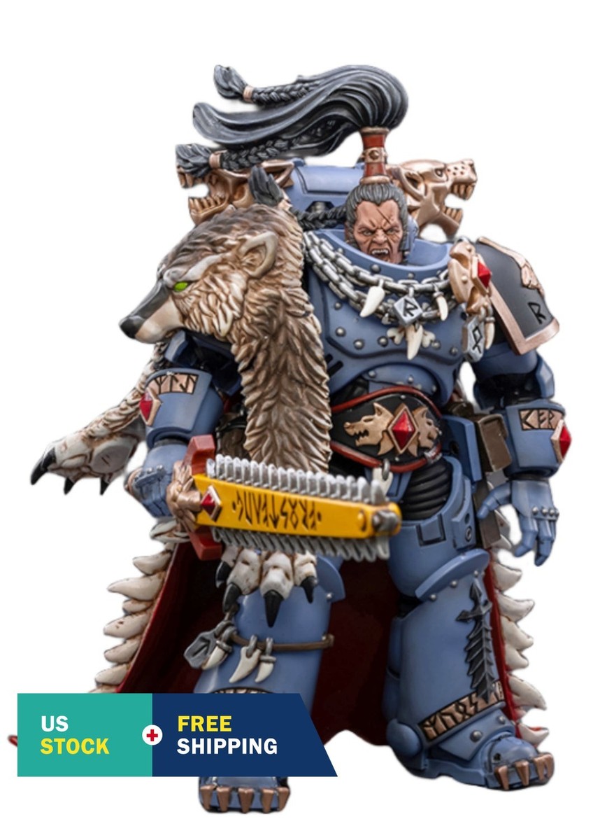 HiPlay JOYTOY Warhammer Space Wolves Ragnar Blackmane 1:18 Action