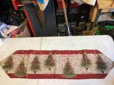 Tapestry Christmas Table Runner 53  x 13.5   Christmas Tree