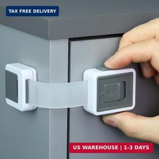 Child Safety Locks 4-Pack - Baby Proof Cabinets, Drawers, Toilets  Appliances