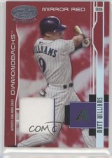 2003 Leaf Certified Materials Mirror Red Materials 4/250 Matt Williams #11 0gm