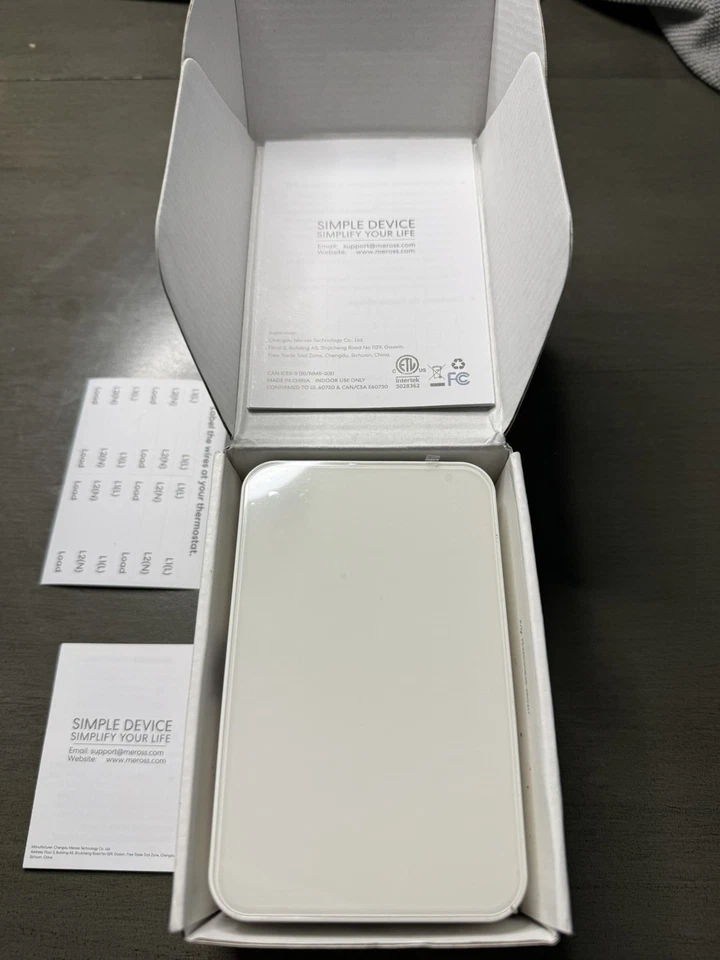 meross Smart Thermostat for Electric Baseboard and in-Wall Heaters MTS200 - Image 2 of 4