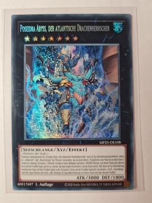 Yu-Gi-Oh! Poseidra Abyss, der atlantische Drachenherrscher   MP25-DE108   SCR NM
