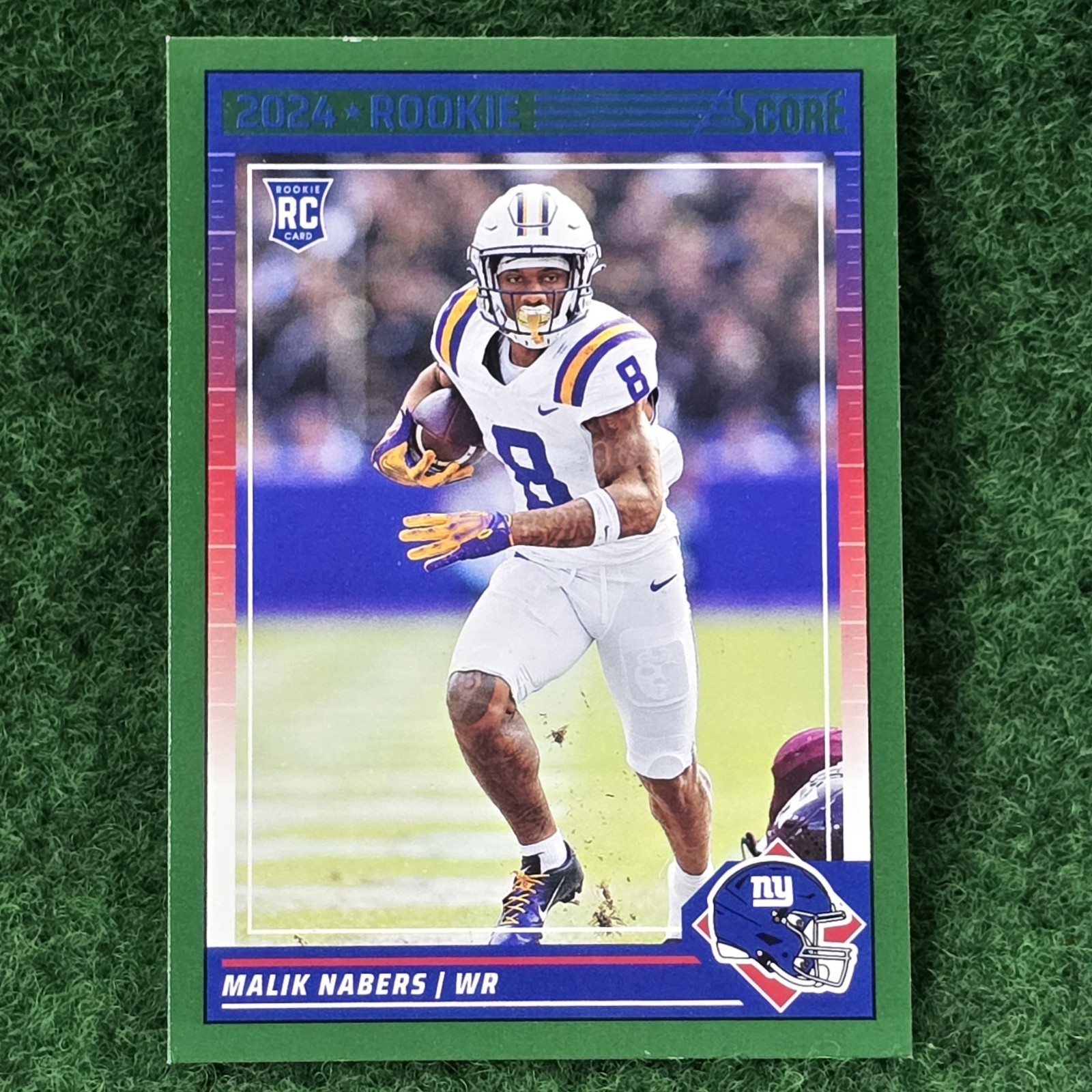 2024 Score - Rookies Malik Nabers #306 Green (RC) New York Giants