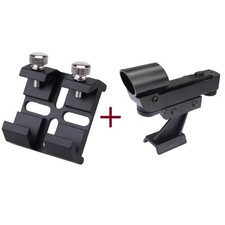 Red Dot Viewfinder Star Finder Scope  Finderscope Dovetail Slot for Telescopes