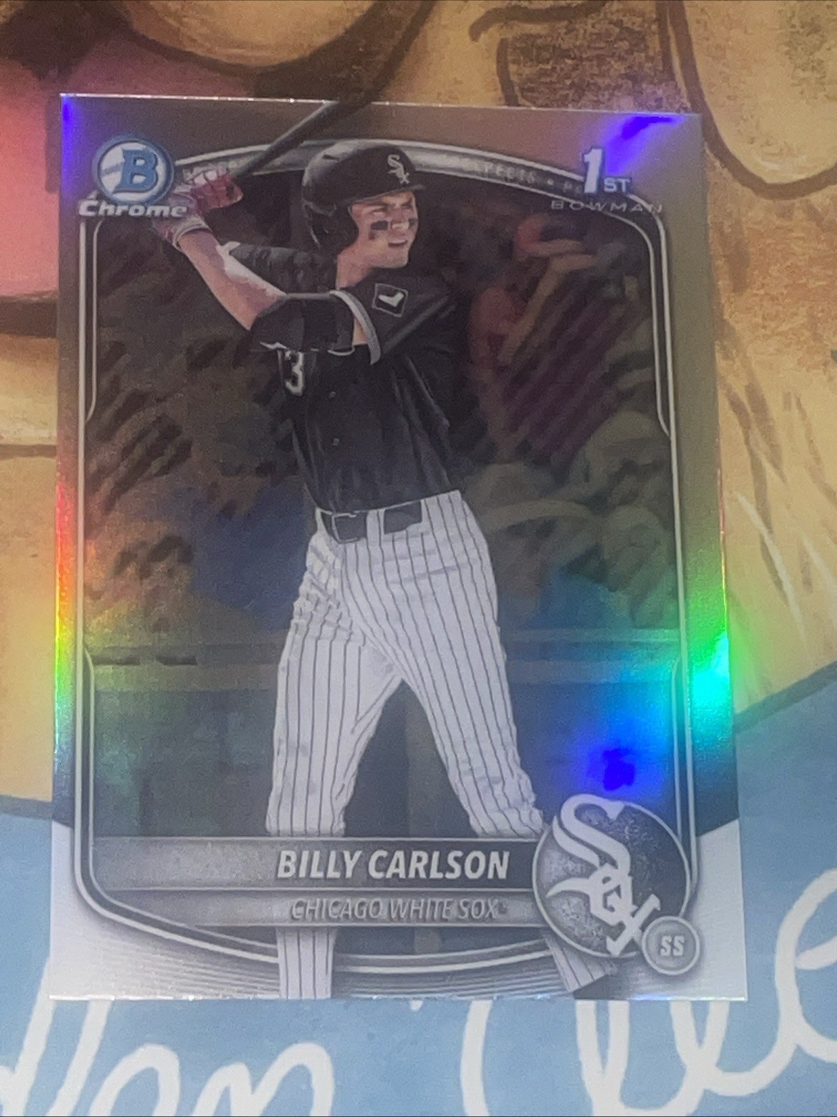 2025 Billy Carlson Bowman Draft Chrome 1st Bowman Refractor #BDC-10