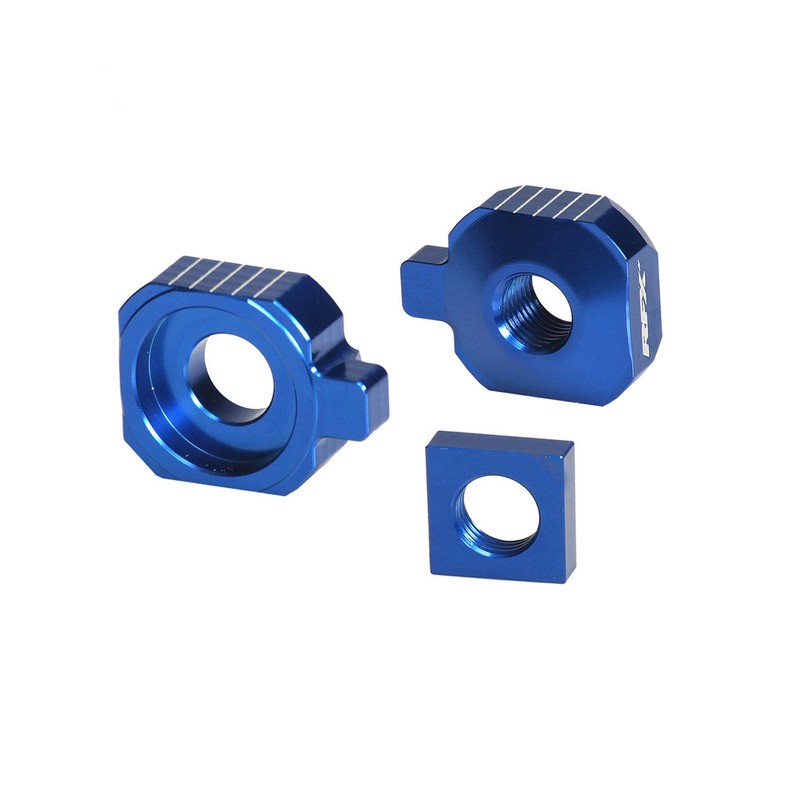 Tendeur de chaîne RFX Pro en alu CNC pour alignement précis de Husqvarna TC65