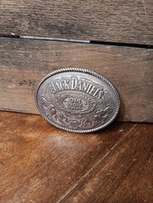 2005 JACK DANIELS OLD NO. 7 BRAND WHISKEY OVAL 5008JD BELT BUCKLE