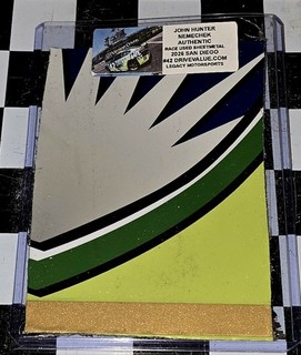 JOHN HUNTER NEMECHEK RACE USED COMPOSITE 2026 SAN DIEGO #42 DRIVE VALUE JHN03