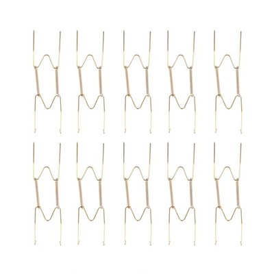 10 Pcs Spring Style 8 Inch Plate Tray Dish Hanger Holders for Wall Decoration