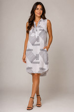 Attention Sleeveless Dress, Small