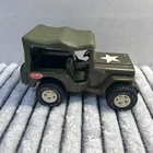 1970's Vintage Tonka Army Jeep Steel