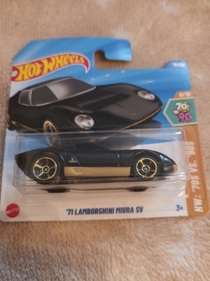 Hot Wheels '71 Lamborghini Miura SV , Schwarz , 2025 , OVP