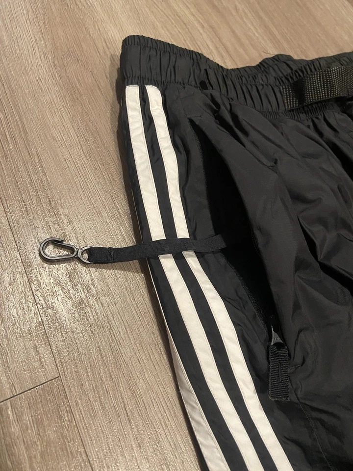 阿迪达斯雪裤黑色/白色条纹(小号男式)外层滑雪雪地 — 第 4/4 张图片