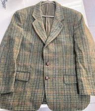WALBUSCH - HARRIS TWEED DOUBLE SOFT - HACKING JACKET / BLAZER - SIZE - 44” CHEST