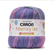 Caron Anniversary Cakes Special Edition Yarn  "Jewels and Jolly"