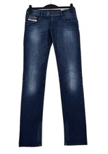 Diesel Nevy Jeans Classic Straight Stretch Damen W28 L34  Blau Denim Hose 008L6