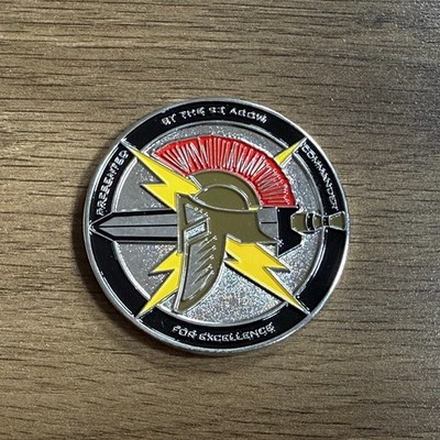 USAF Attack Defend Defeat Excellence Commander Challenge Coin  3#E