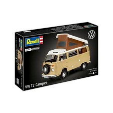 VW T2 Camper (Click System), Revell Bausatz zum Zusammenstecken mehrfarbig